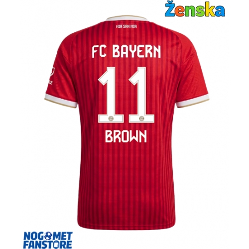 Bayern Munich Nathaniel Brown #11 Domaci Dres za Ženska 2026-27 Kratak Rukav
